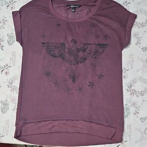 Purple Graphic Tee